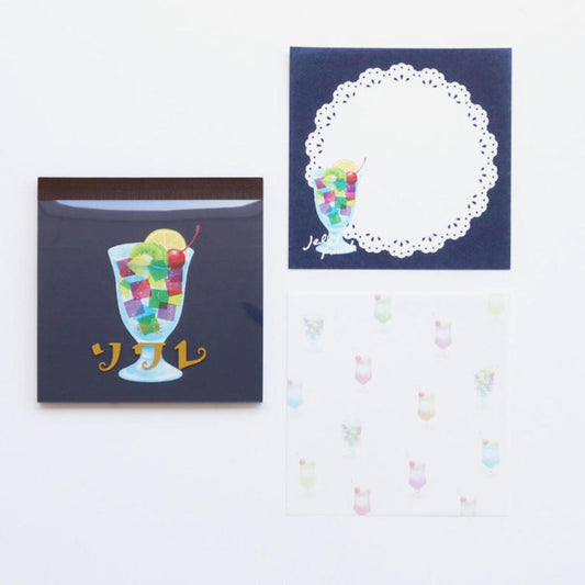 forme.(フォルム) 夢ミル京都喫茶巡り ブロックメモ 喫茶ソワレ