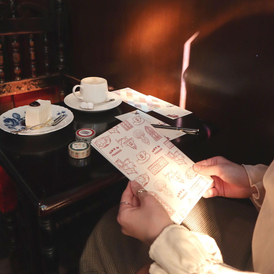 forme.(フォルム) 夢ミル京都喫茶巡り A5ノート フランソア喫茶室Ⅱ
