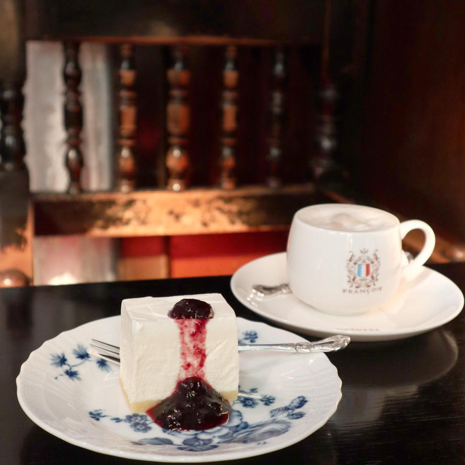 forme.(フォルム) 夢ミル京都喫茶巡り スクエア付箋 フランソア喫茶室