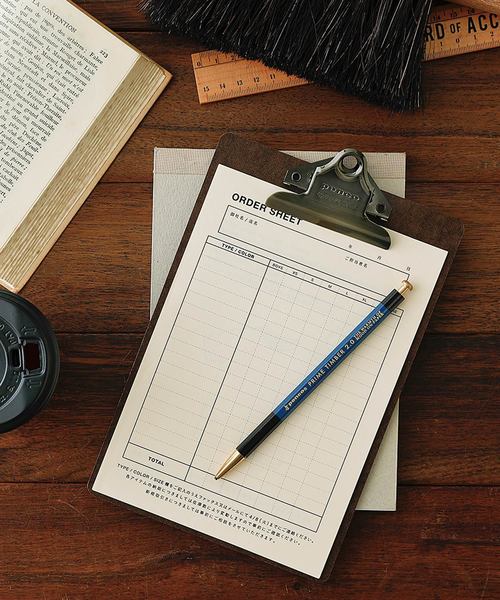 HIGHTIDE(ハイタイド) penco クリップボード オールドスクール A5サイズ ブロンズ