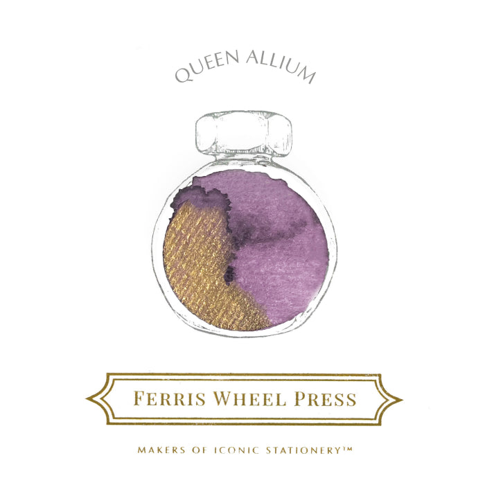 FERRIS WHEEL PRESS(フェリスホイールプレス) インク 38ml Fashion District クイーン アリウム【ラメ入り】