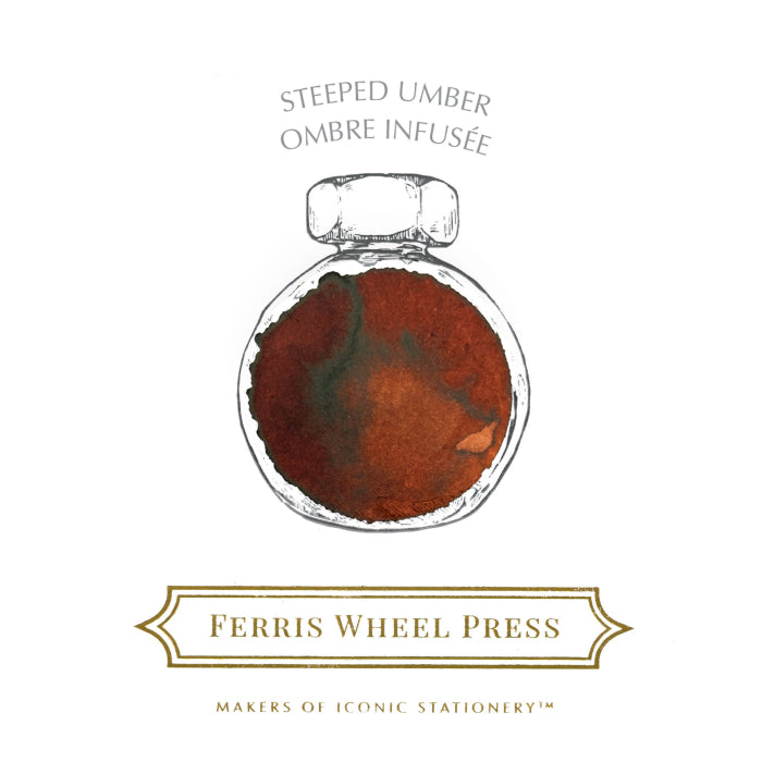 FERRIS WHEEL PRESS(フェリスホイールプレス) インク 38ml THE FINER THINGS スティープド アンバー