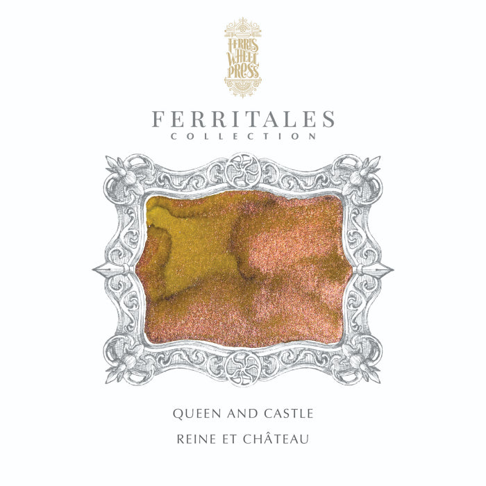 FERRIS WHEEL PRESS(フェリスホイールプレス) インク 20ml FERRITALES クィーン&キャッスル【ラメ入り】
