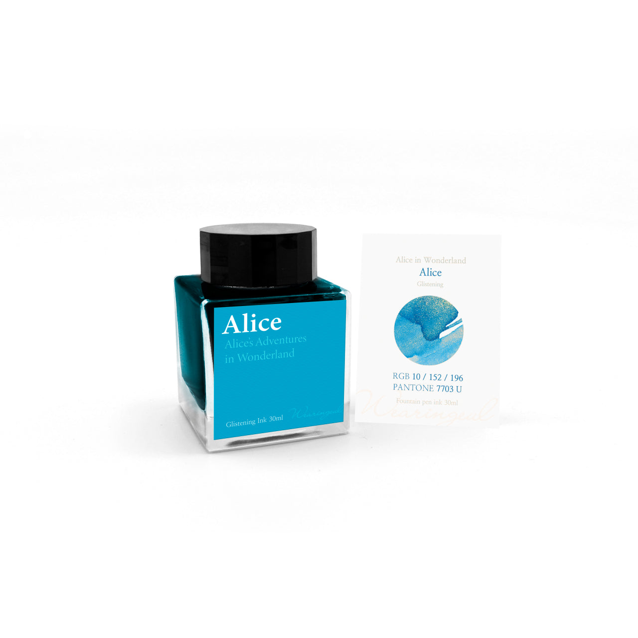 Wearingeul(ウェアリングィル) インク 30ml Alice in Wonderland (ルイス・キャロル 不思議の国のアリス) Alice【ラメ入り】