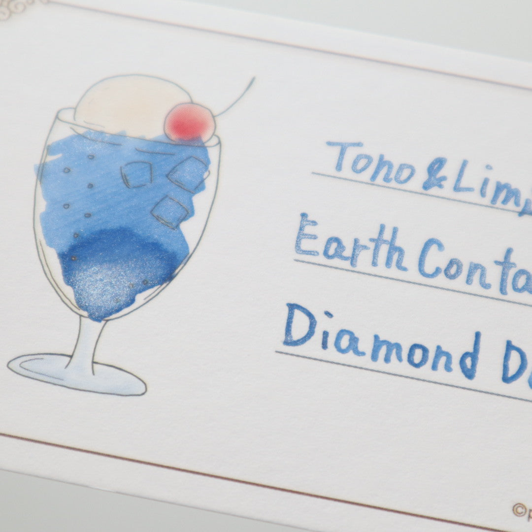 Tono&Lims(トノアンドリムズ) インク30ml Earth Contact Line Diamond Dust【ラメ入り】