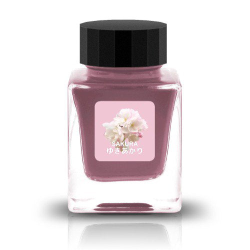 【期間限定】【お取り寄せ品】Tono&Lims(トノアンドリムズ) インク30ml Exchange 平山萬年堂 SAKURA ゆきあかり【ラメ入り】