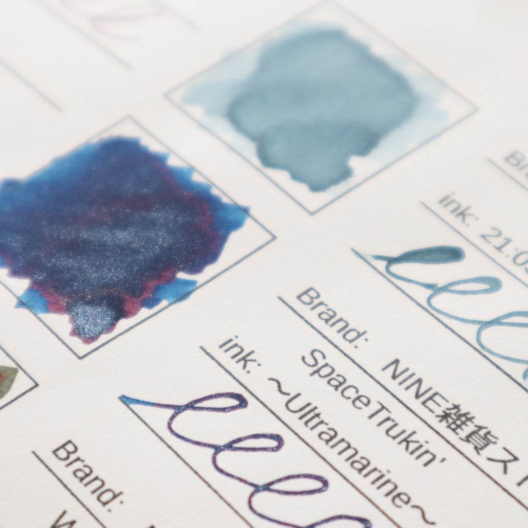 【期間限定】【お取り寄せ品】Tono&Lims(トノアンドリムズ) インク30ml Exchange NINE雑貨ストア SpaceTrukin'～Ultramarine～【ラメ入り】