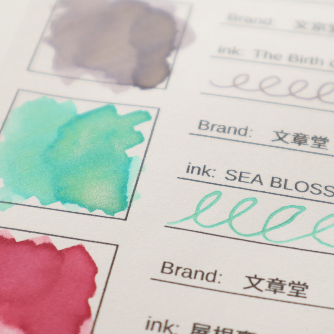 【期間限定】【お取り寄せ品】Tono&Lims(トノアンドリムズ) インク30ml Exchange 文章堂 SEA BLOSSOM【ラメ入り】