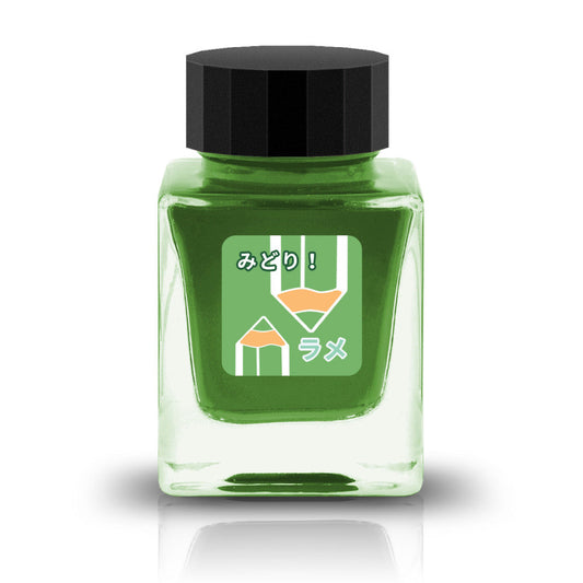 【期間限定】【お取り寄せ品】Tono&Lims(トノアンドリムズ) インク30ml Exchange なかちゃんショップ いろえんぴつ みどり！ ラメ【ラメ入り】