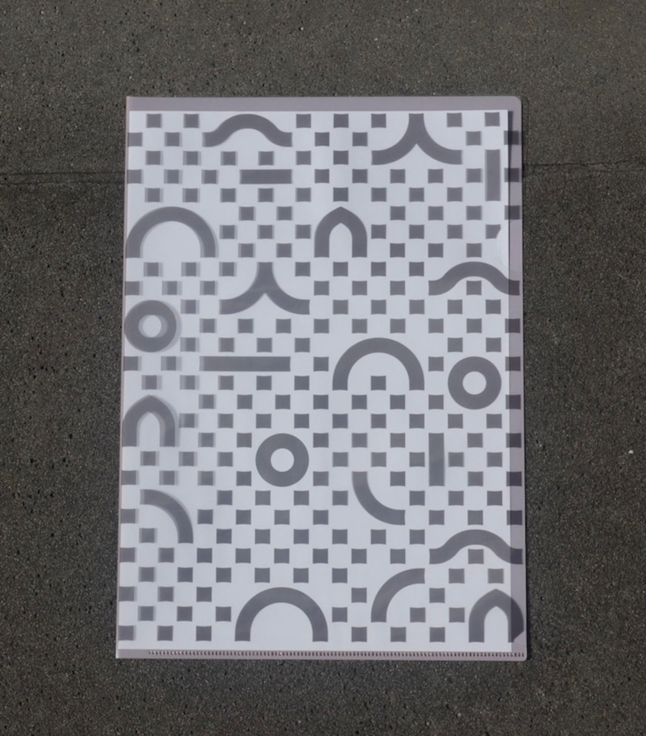 京都モダン建築祭 クリアファイル ドット