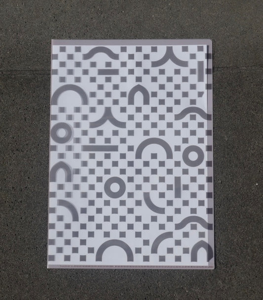 京都モダン建築祭 クリアファイル ドット