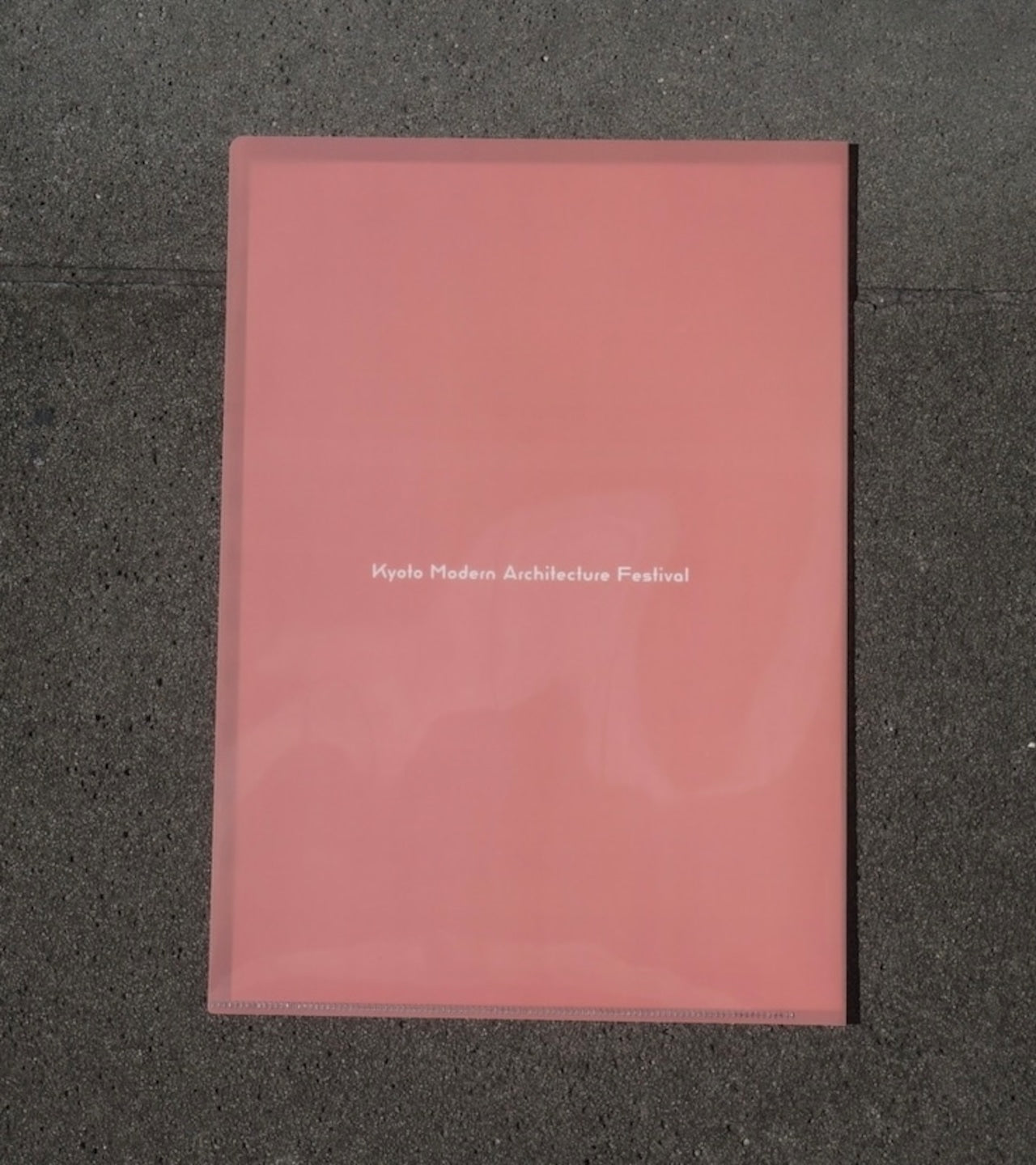 京都モダン建築祭 クリアファイル ドット