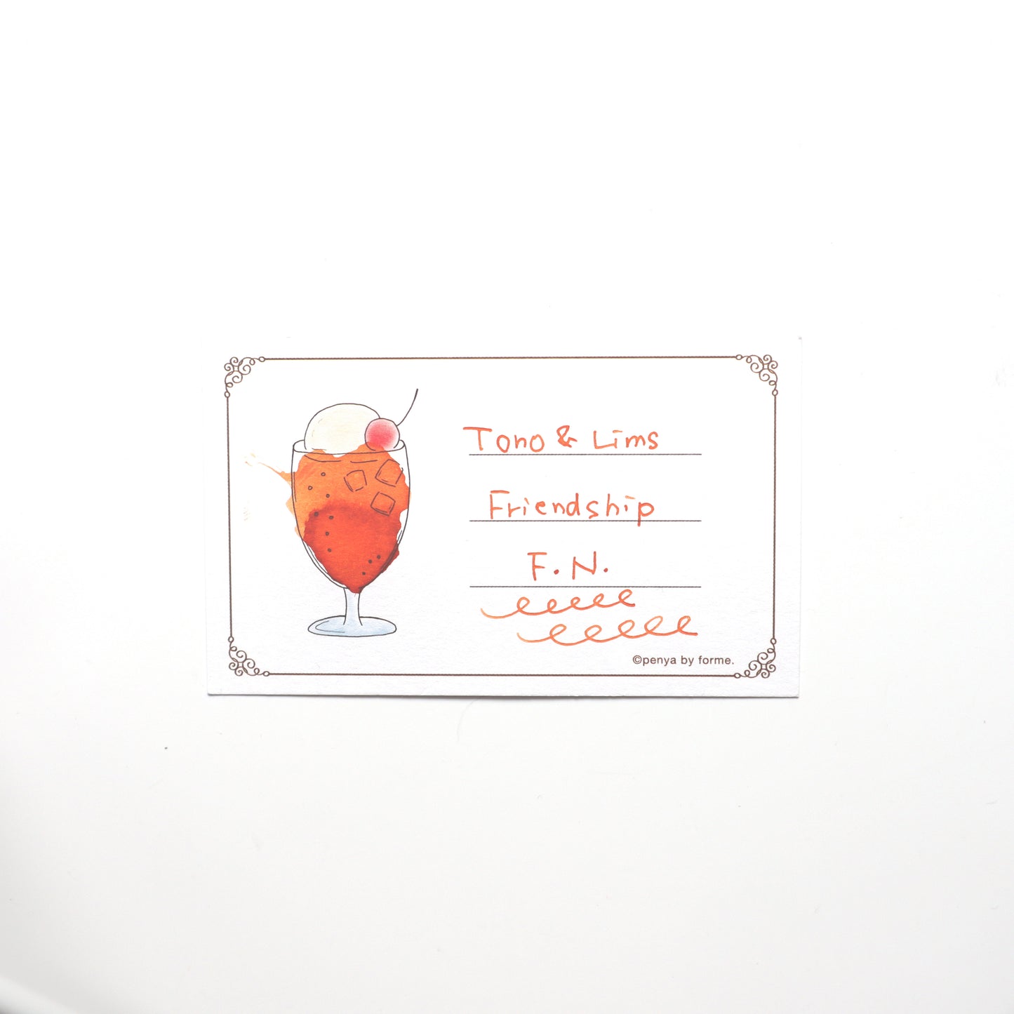 Tono&Lims(トノアンドリムズ) インク30ml F.N.