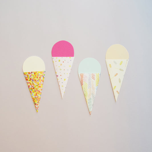 TOMOKO SHINOZUKA(トモコ シノヅカ) Like a ice cream paper set