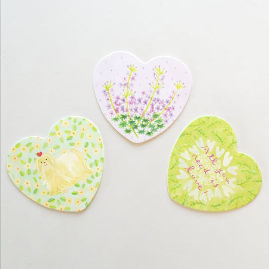 TOMOKO SHINOZUKA(トモコ シノヅカ) Heart Paper Coasters