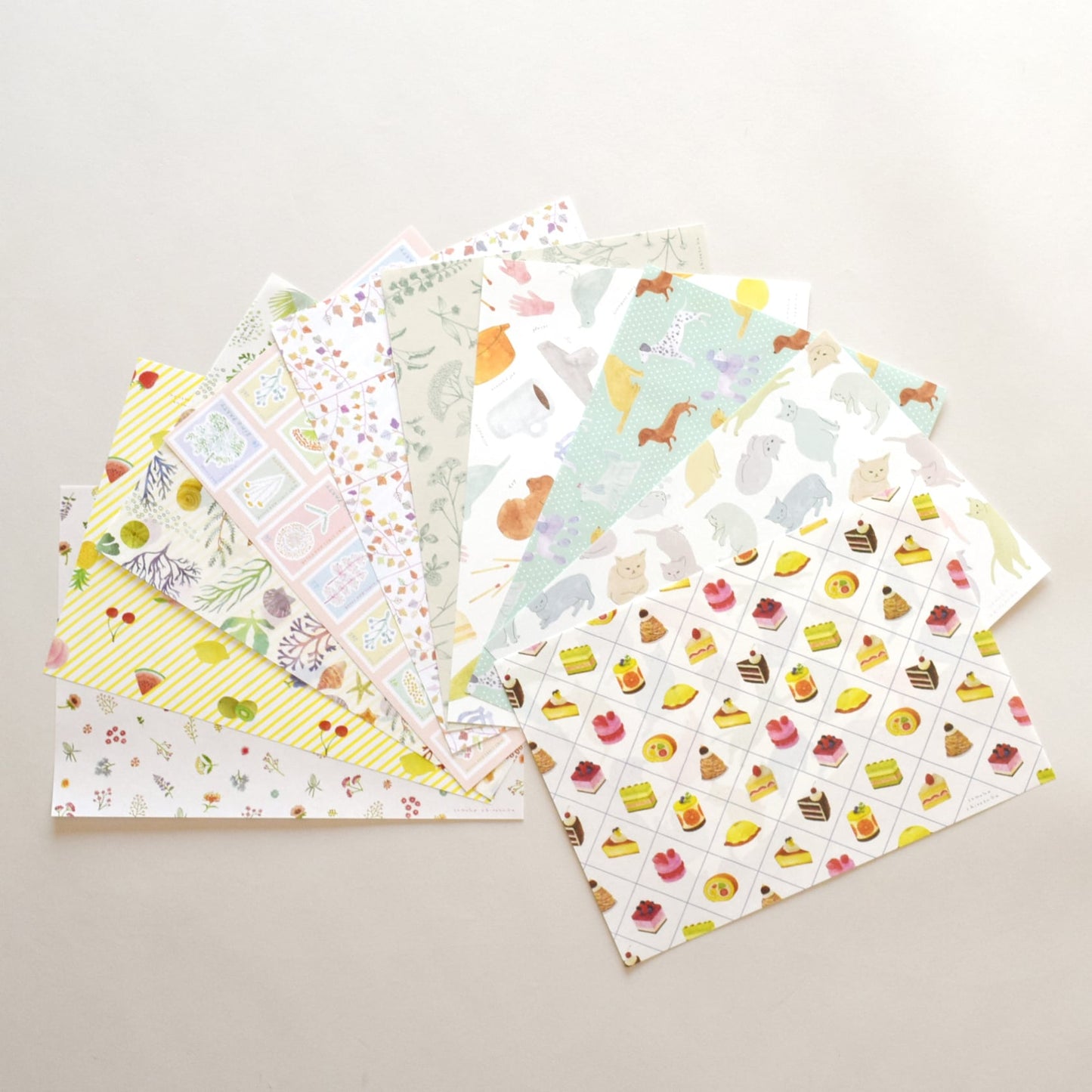 TOMOKO SHINOZUKA(トモコ シノヅカ) Little paper stack A5 design paper