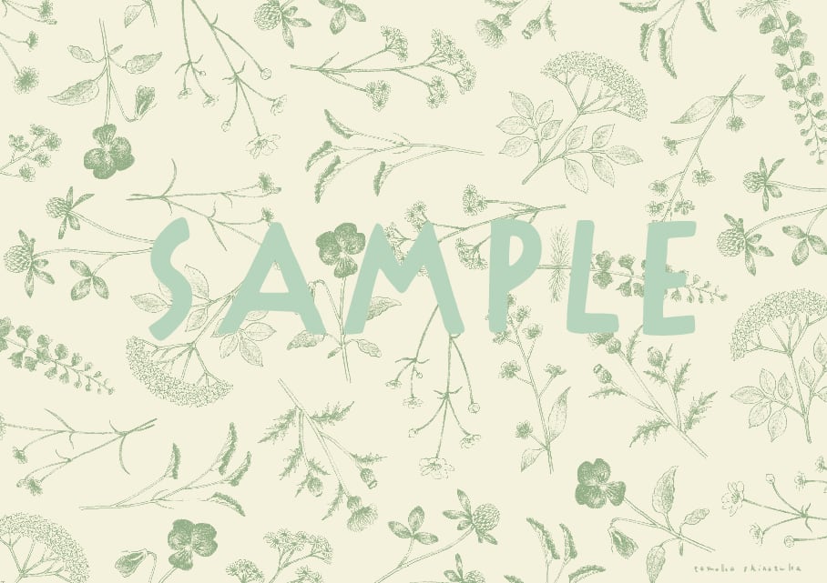 TOMOKO SHINOZUKA(トモコ シノヅカ) Little paper stack A5 design paper