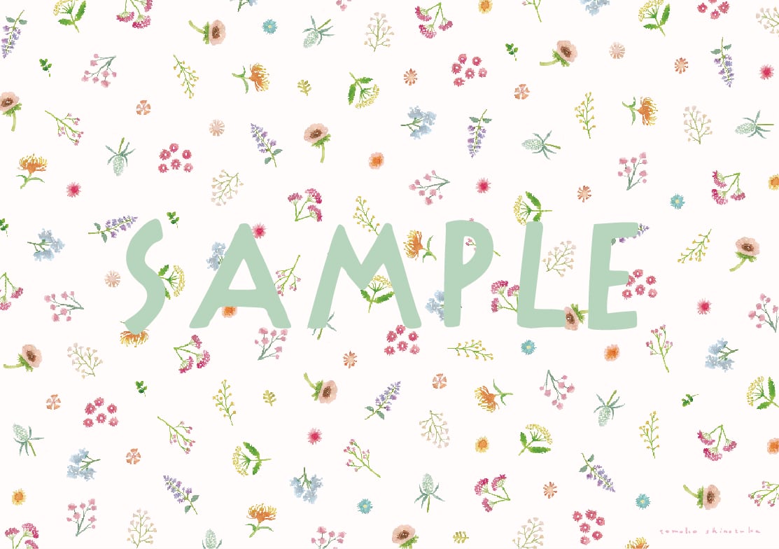 TOMOKO SHINOZUKA(トモコ シノヅカ) Little paper stack A5 design paper