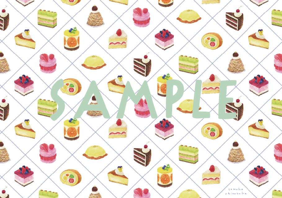 TOMOKO SHINOZUKA(トモコ シノヅカ) Little paper stack A5 design paper