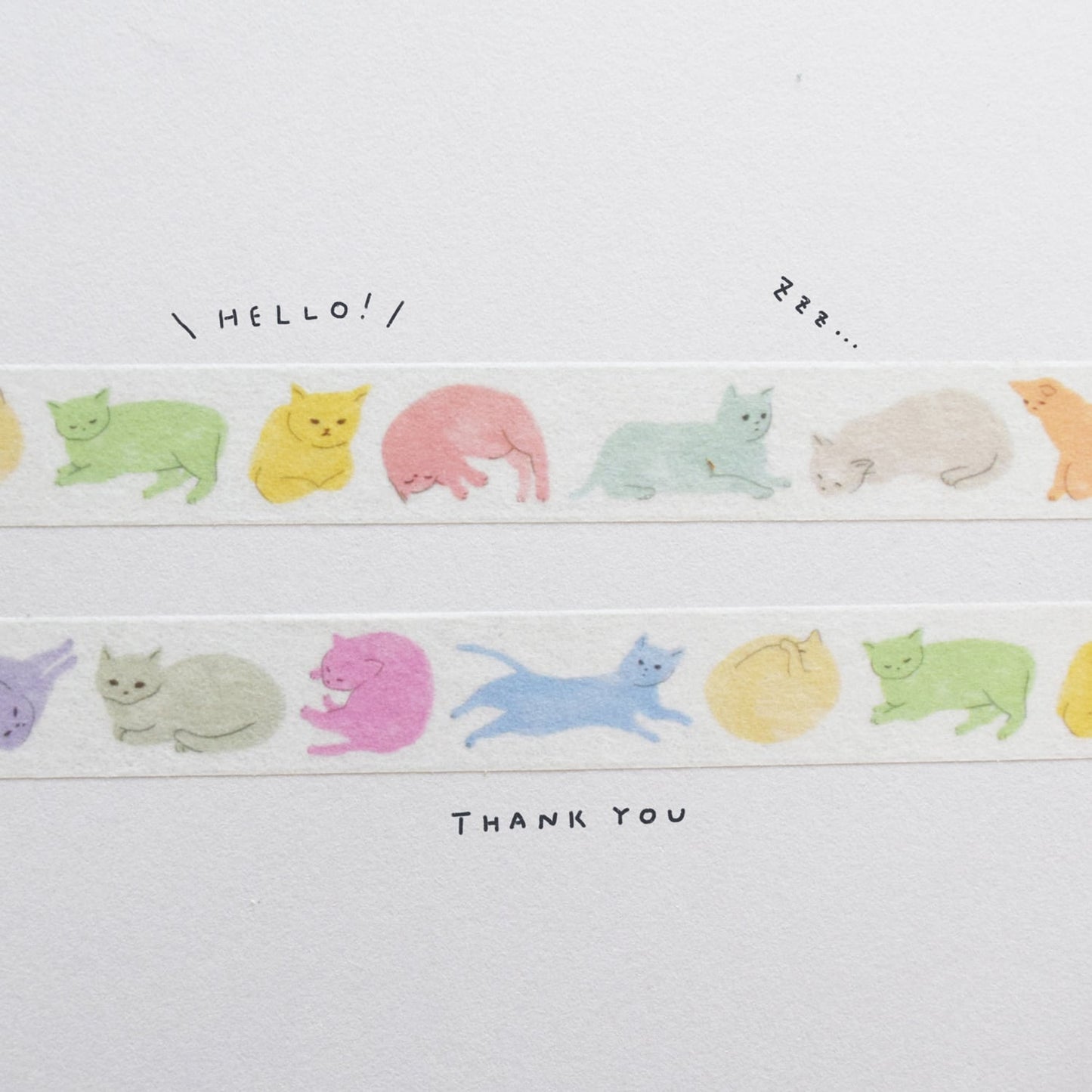 TOMOKO SHINOZUKA(トモコ シノヅカ) マスキングテープ 11色のねこ