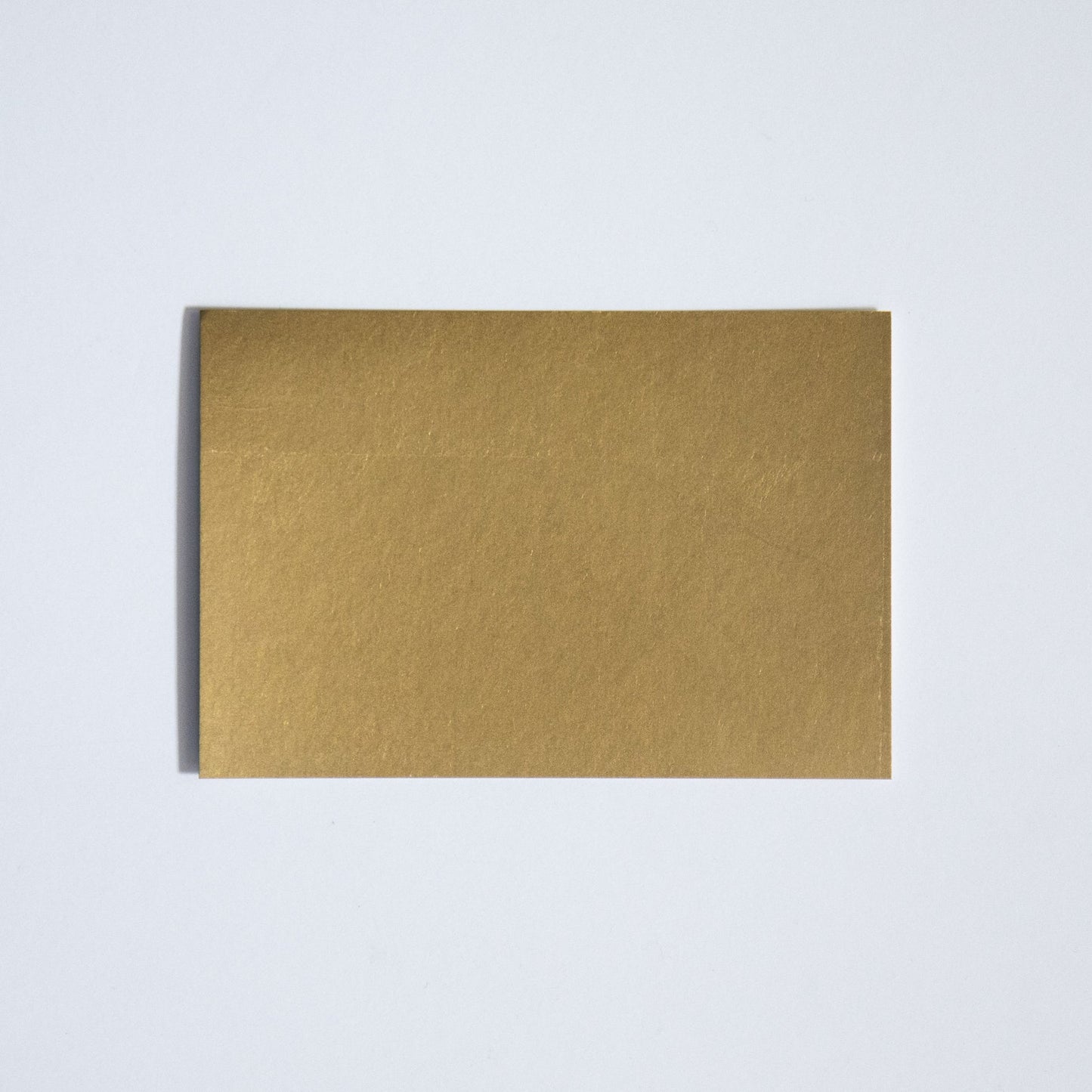 歴清社 箔のハガキ 金