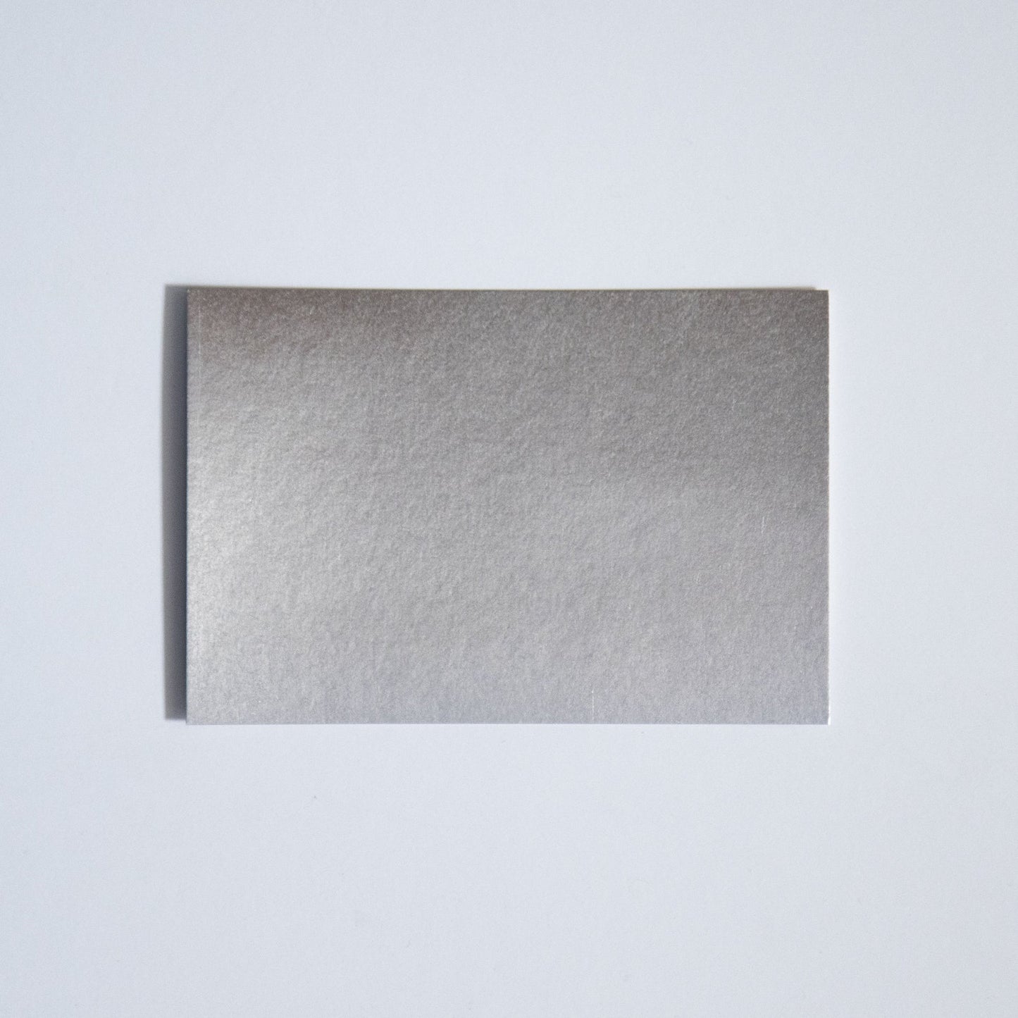 歴清社 箔のハガキ 銀