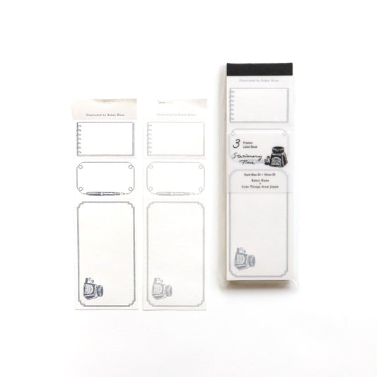 大枝活版室 Cute Things from Japan コラボ Label book  Stationery time