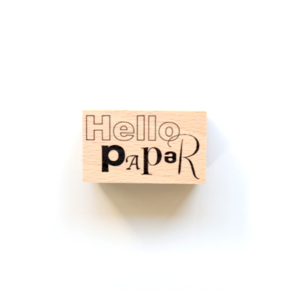 forme.(フォルム) スタンプ Hello paper