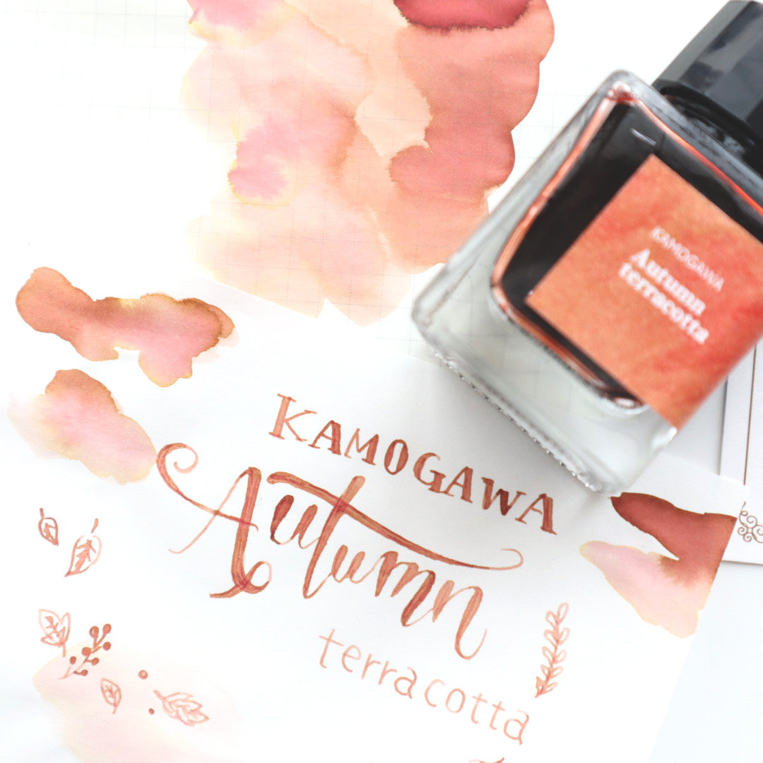 forme.(フォルム) 筆屋-ぺんや- インク 30ml KAMOGAWA Autumn terracotta