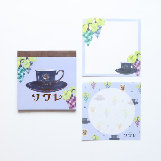 forme.(フォルム) 夢ミル京都喫茶巡り ブロックメモ 喫茶ソワレⅡ