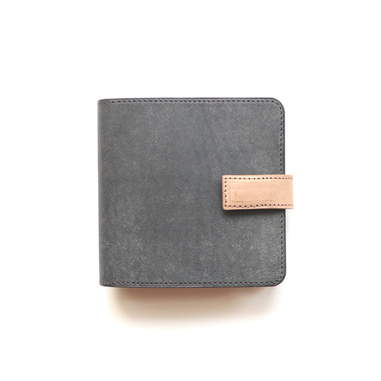 forme.(フォルム) 筆屋-ぺんや- システム手帳 M5スクエア Maya Belly dark grey×grey