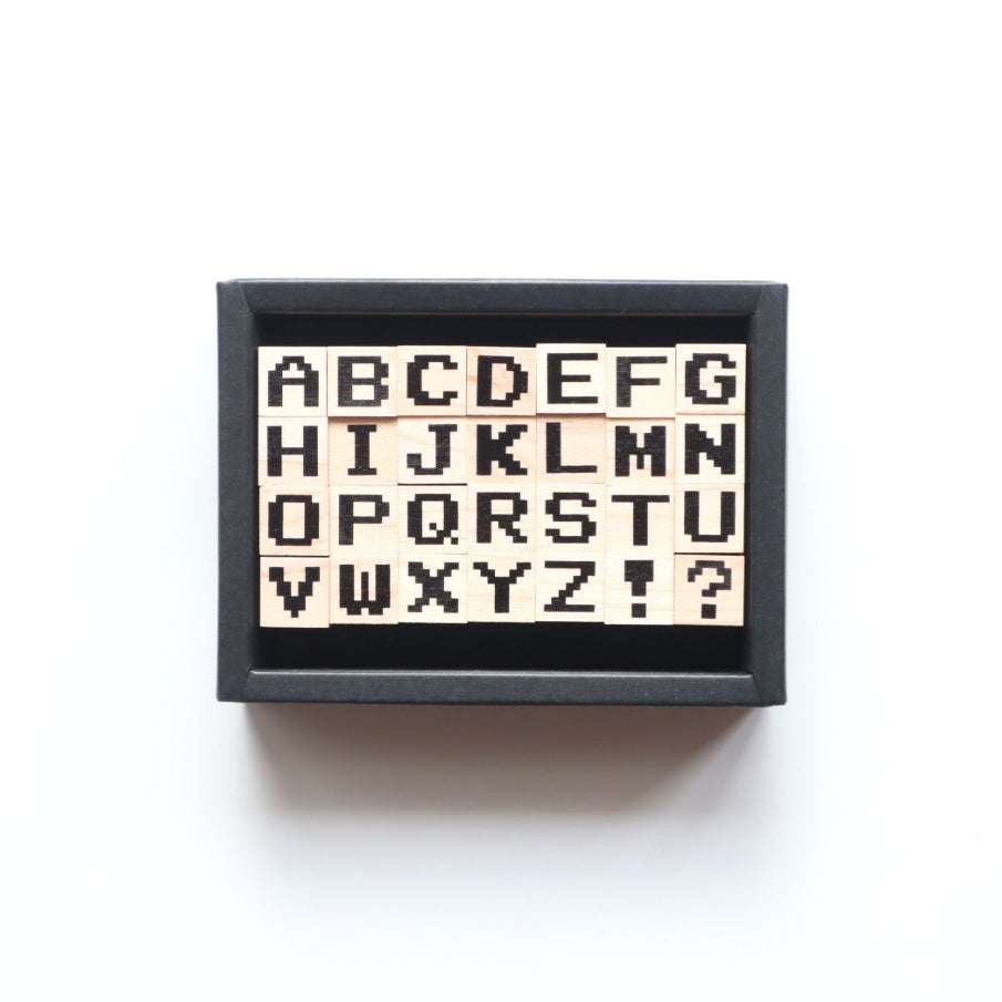 forme.(フォルム) スタンプ pixel letters set