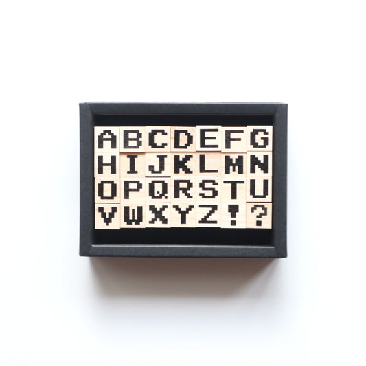 forme.(フォルム) スタンプ pixel letters set