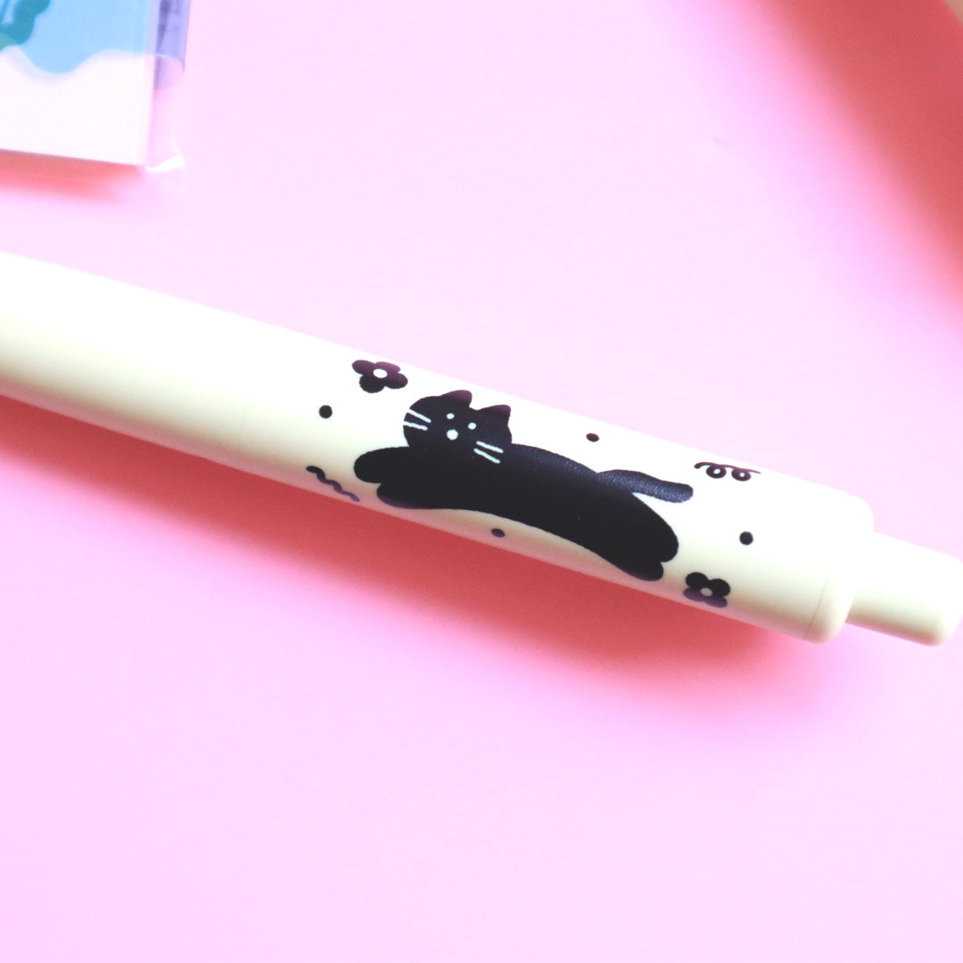 forme.(フォルム) kimalle ボールペン ユニボールワンP ねこ バナナ 0.5mm