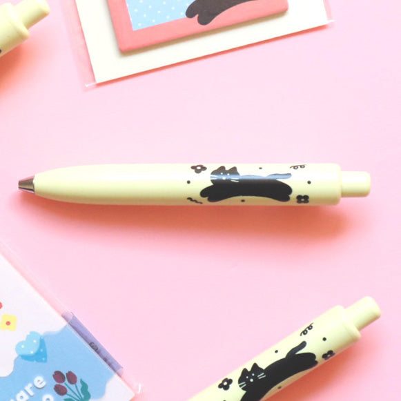 forme.(フォルム) kimalle ボールペン ユニボールワンP ねこ バナナ 0.5mm