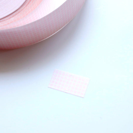 forme.(フォルム) ラベラーシール yuru grid ベイビーピンク