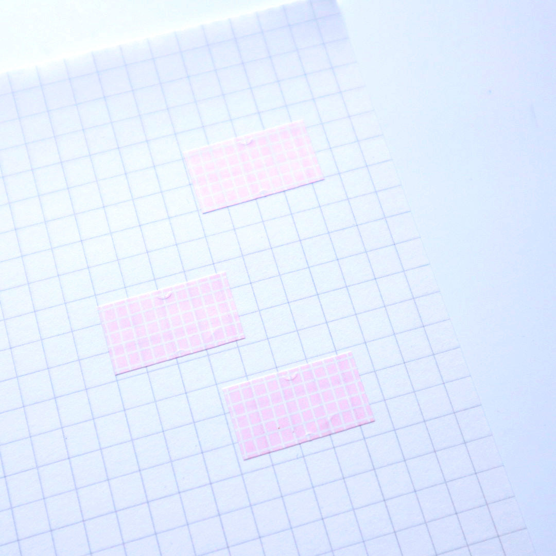 forme.(フォルム) ラベラーシール yuru grid ベイビーピンク