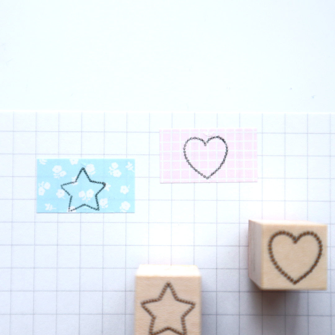 forme.(フォルム) ラベラーシール yuru grid ベイビーピンク