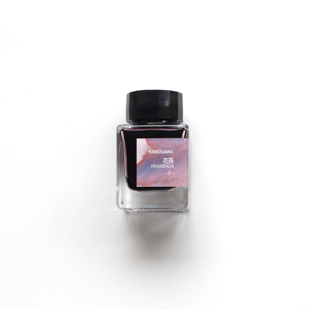 forme.(フォルム) 筆屋-ぺんや- インク 30ml KAMOGAWA 花筏-夕-