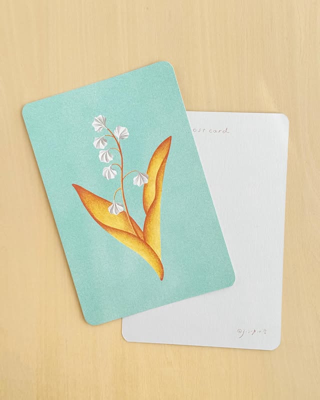 ア･ラ･カル堂 ポストカード すずらんクッキー