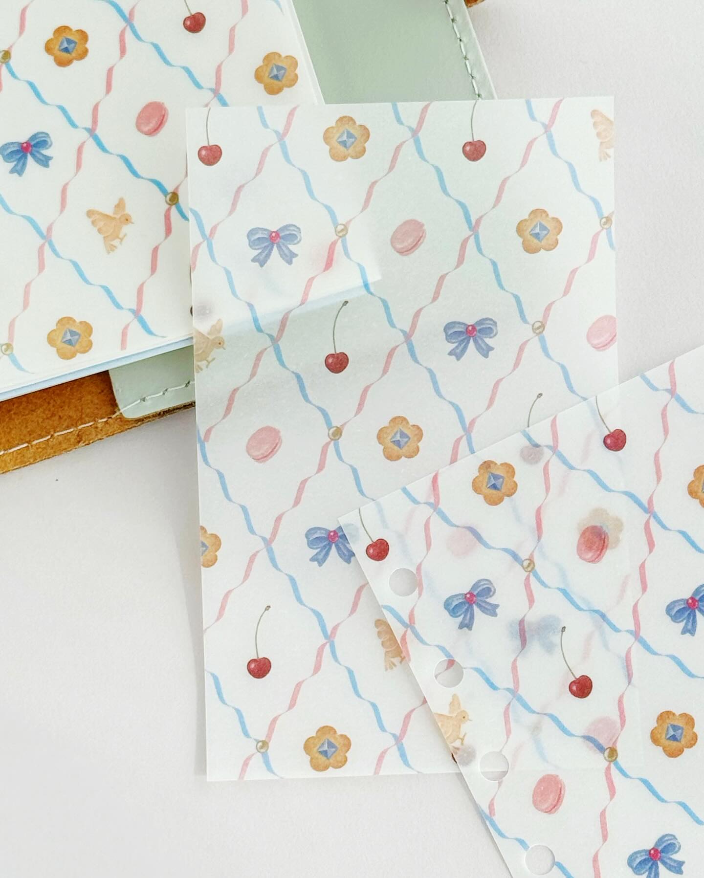 ア･ラ･カル堂 M6リフィルメモ トレーシングペーパー リボン