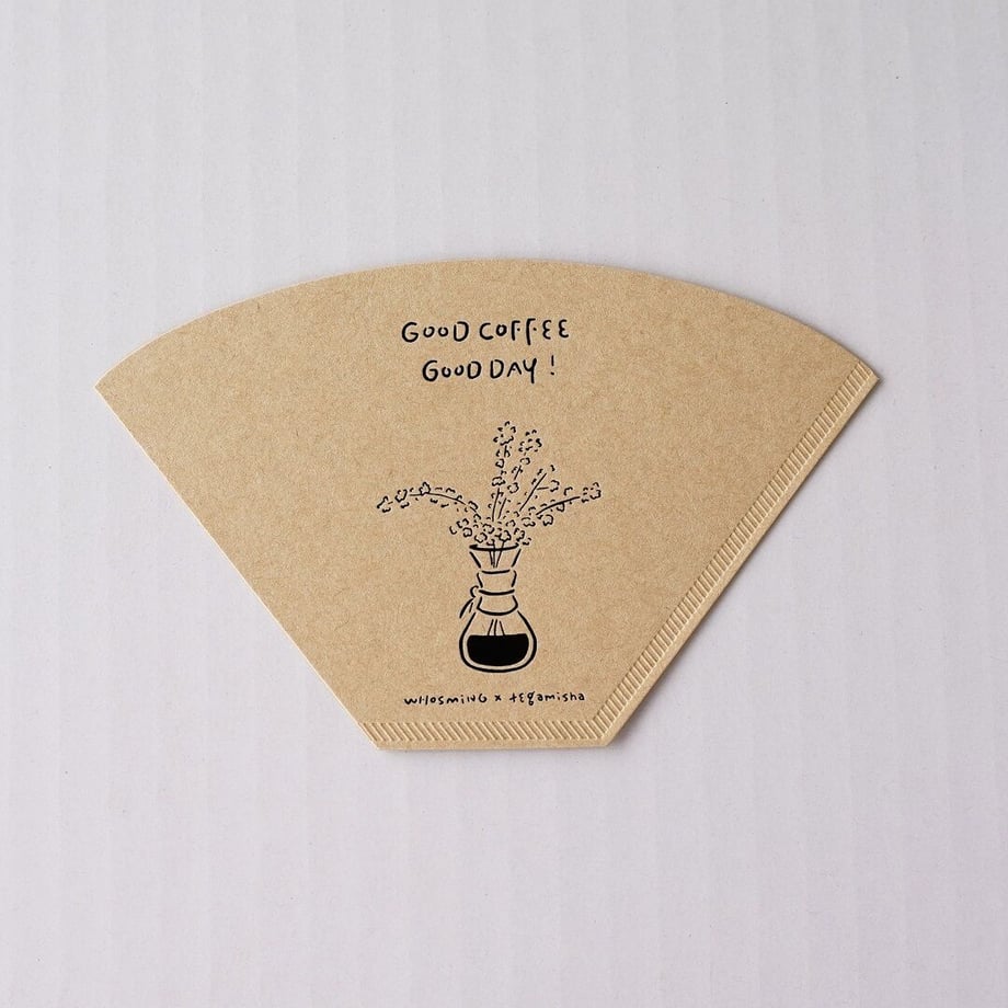 手紙社 コーヒーフィルターカード GOOD COFFEE GOOD DAY!