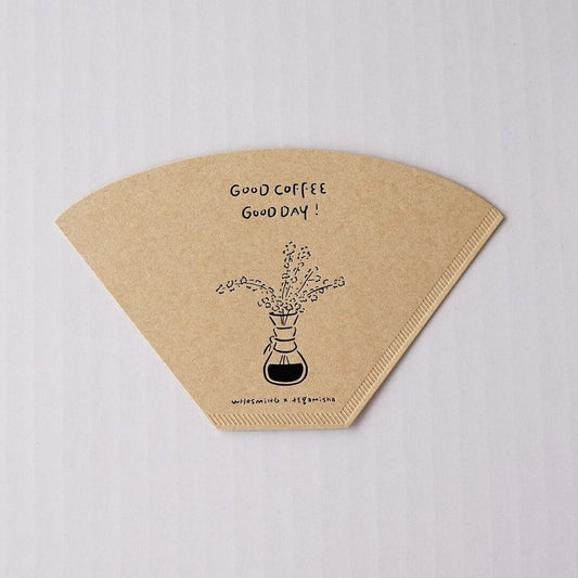 手紙社 コーヒーフィルターカード GOOD COFFEE GOOD DAY!