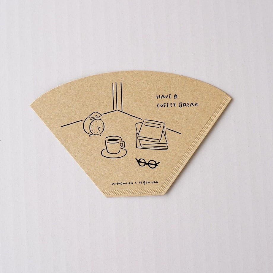 手紙社 コーヒーフィルターカード HAVE A COFFEE BREAK
