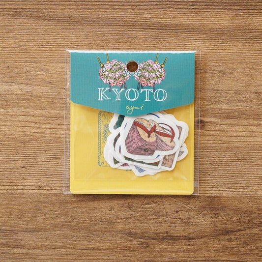 手紙社 フレークシール KYOTO