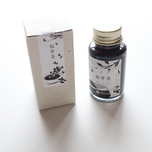 藍濃道具屋 インク 30ml 臺灣茶色 仙草茶(シェンツアオ・チャ)
