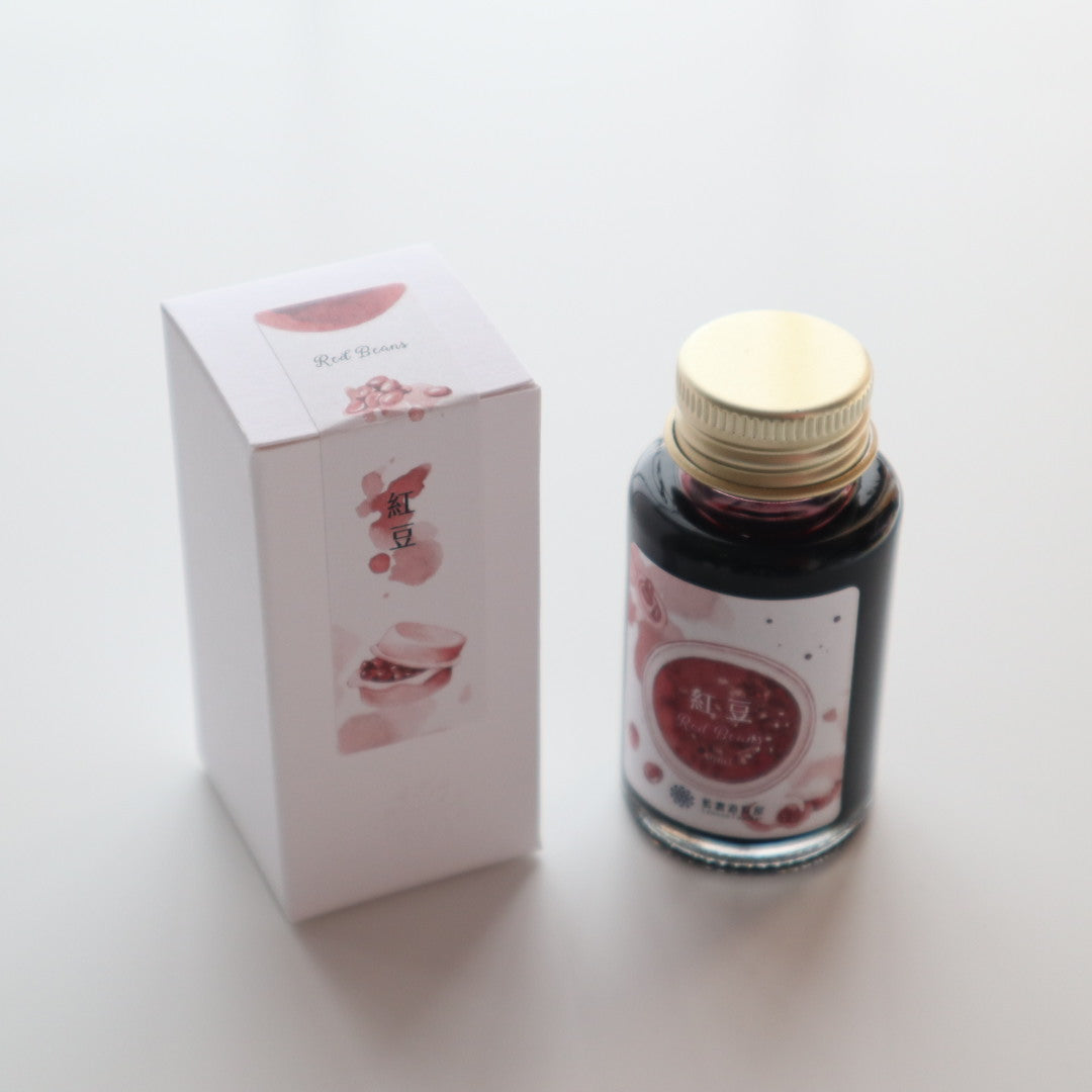 【限定品】藍濃道具屋 インク 30ml 冬令進補(ドンリンジンブ) 紅豆(ホンドウ)