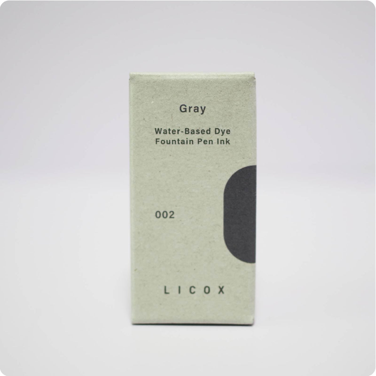 LICOX(ライコックス) 水性染料万年筆インク10ml 灰色