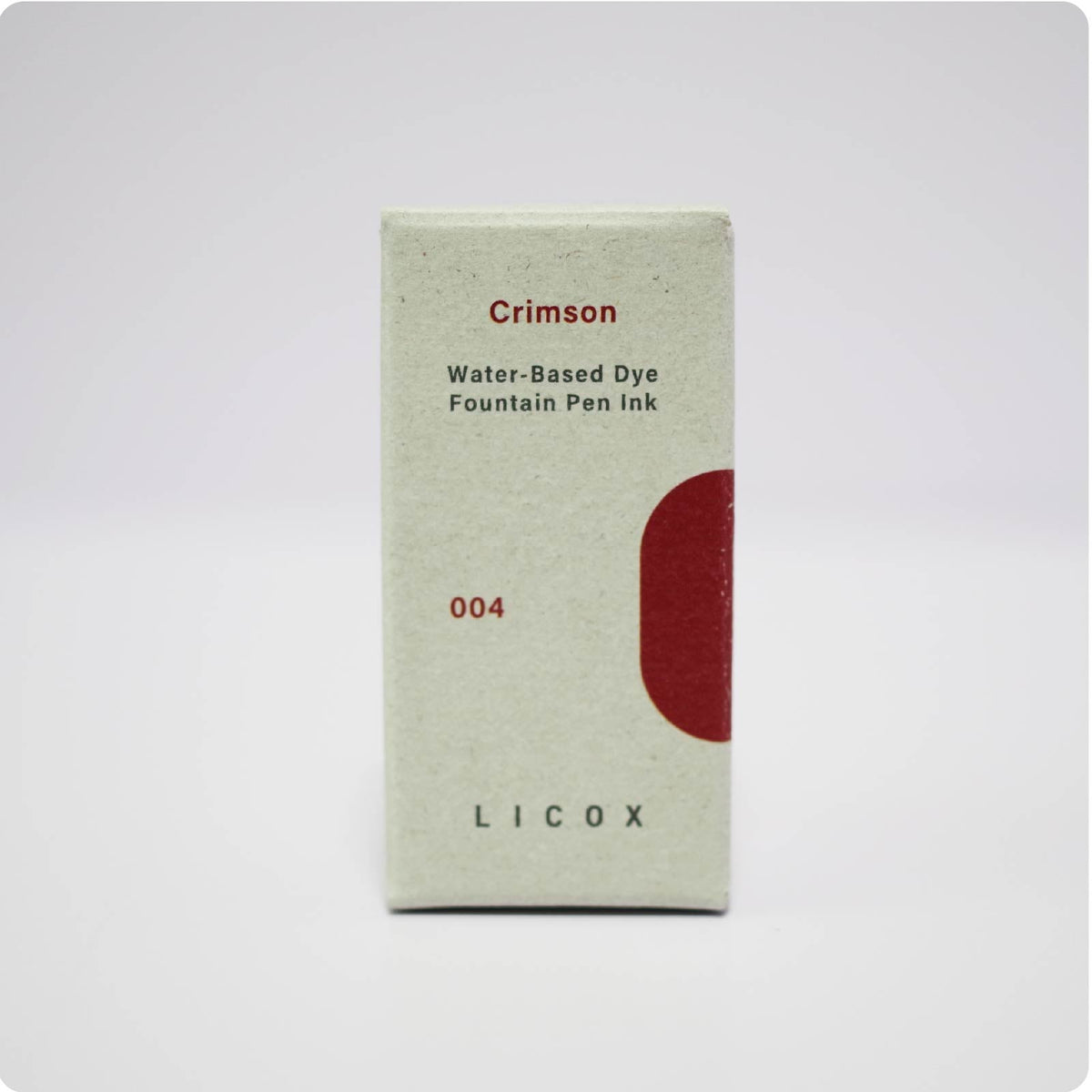 LICOX(ライコックス) 水性染料万年筆インク10ml 臙脂