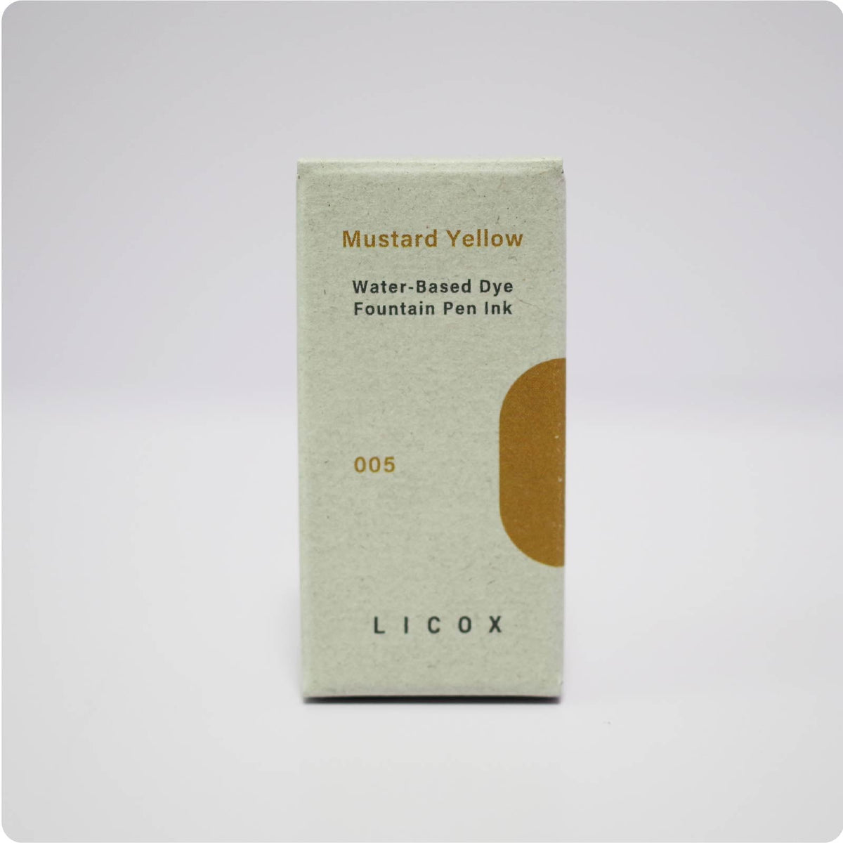 LICOX(ライコックス) 水性染料万年筆インク10ml 芥子色